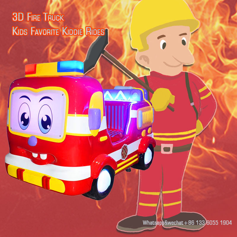 3D  Fire Truck