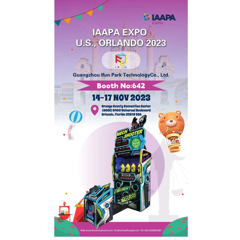 Welcome to visit IFUN booth in US IAAPA.