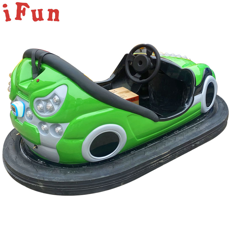 A great machine for kids to play with: bumper cars.