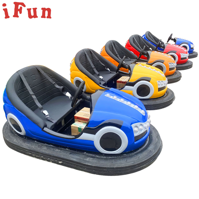 A great machine for kids to play with: bumper cars.