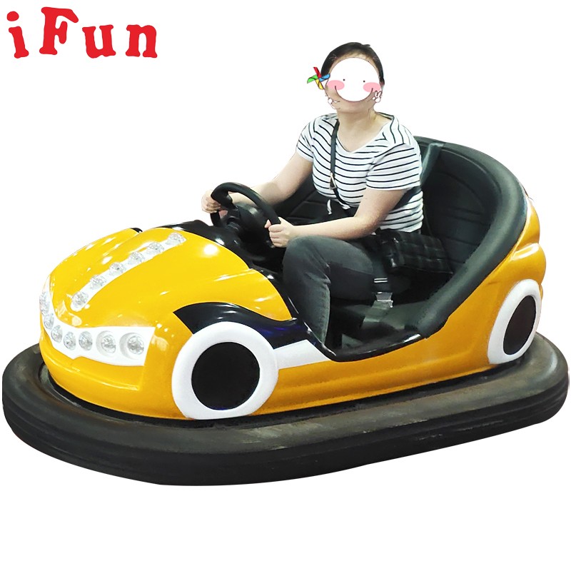 A great machine for kids to play with: bumper cars.