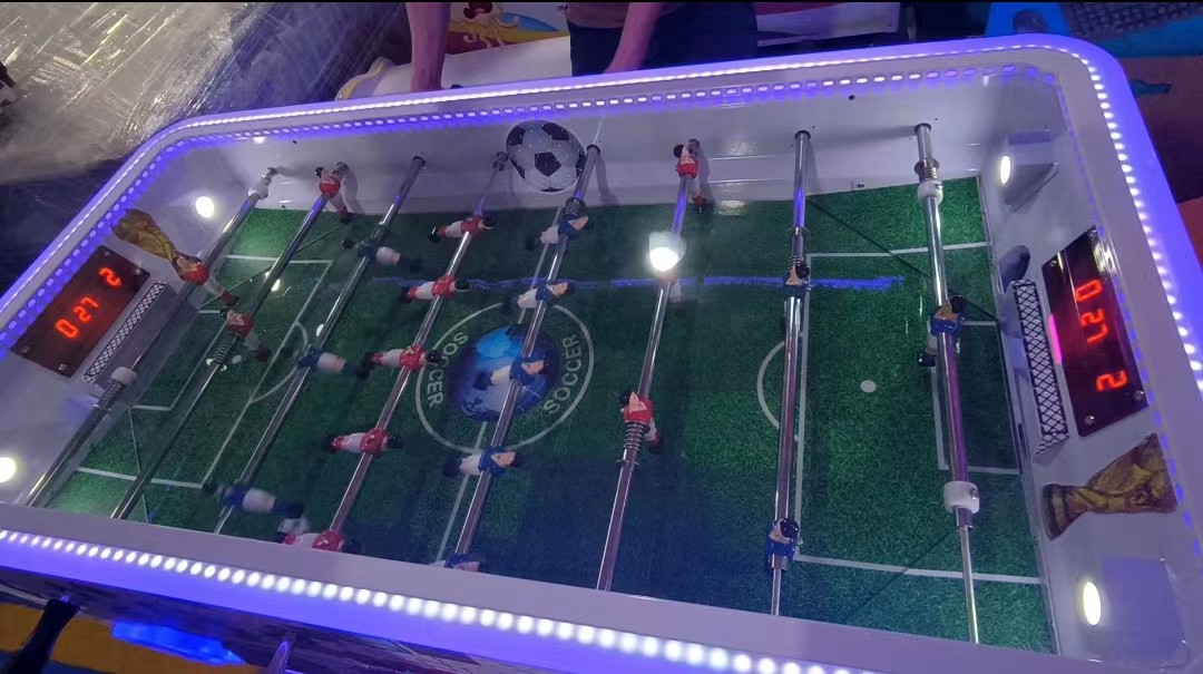 Football table machine.