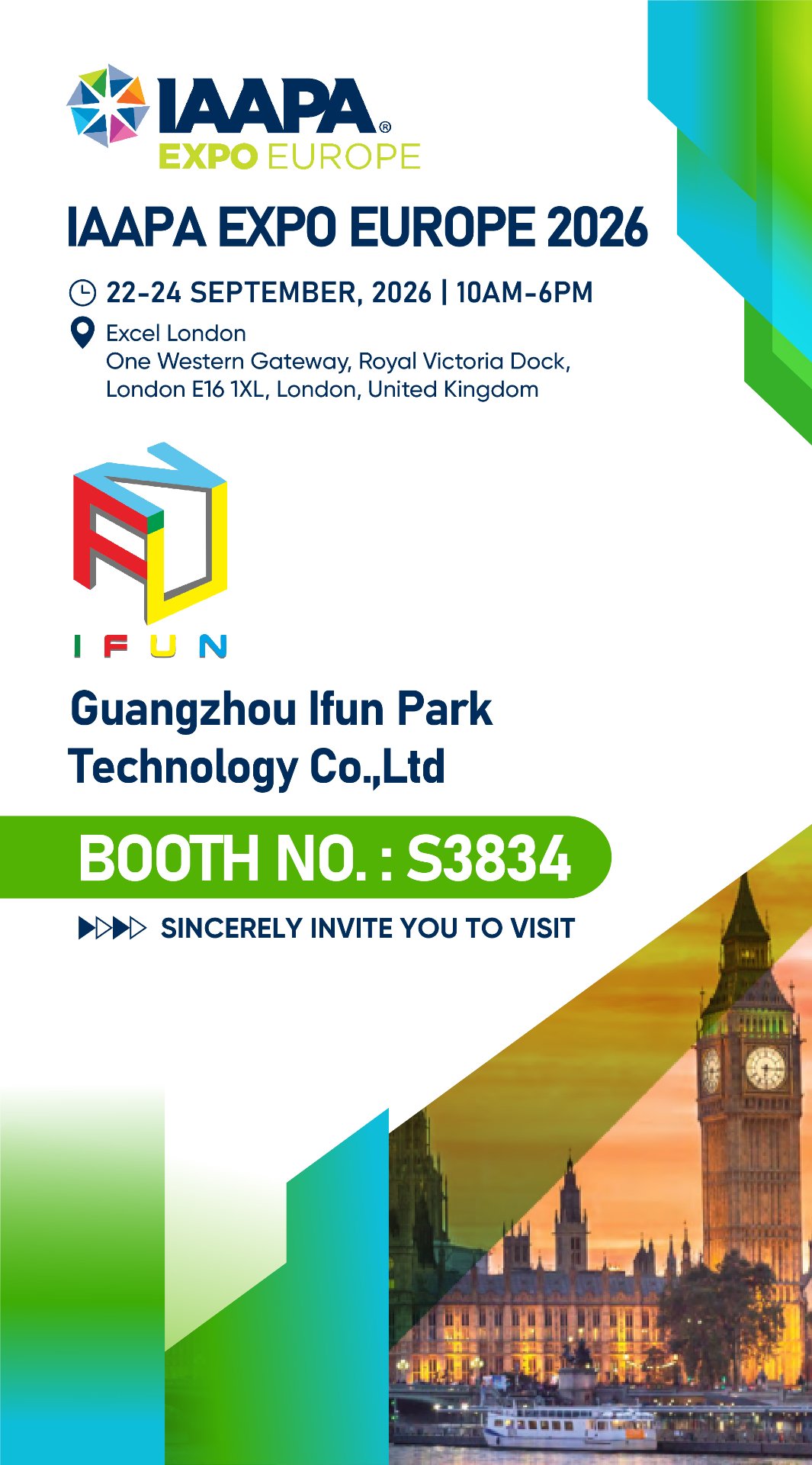 IfunPark to Showcase Custom Indoor Play Concepts at IAAPA Expo Europe 2026 – Booth S3834