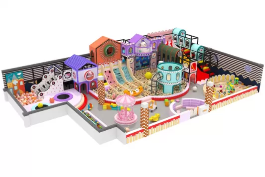 Children naughty castle, round your childhood dream.