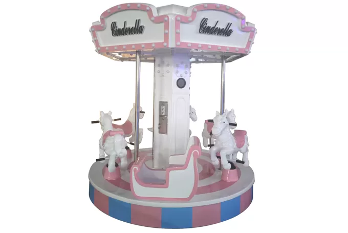 The new pink dream 6 player carousel.