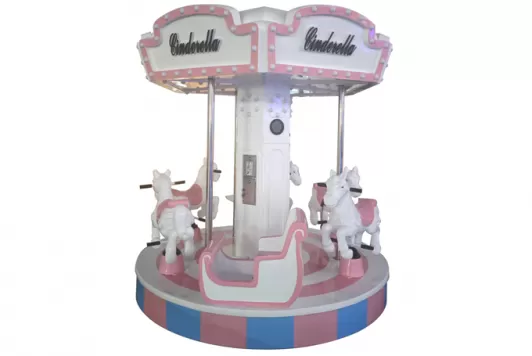 The new pink dream 6 player carousel.